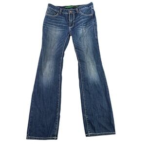 Rock & Roll Cowboy Jeans Mens 30x34 Blue Pistol Straight Regular Leg M1P8555